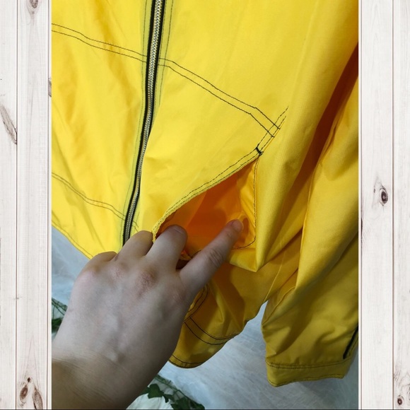 🟢Y2K Yellow Speed Racer Zip Up Jacket🟢 - Picture 4 of 12